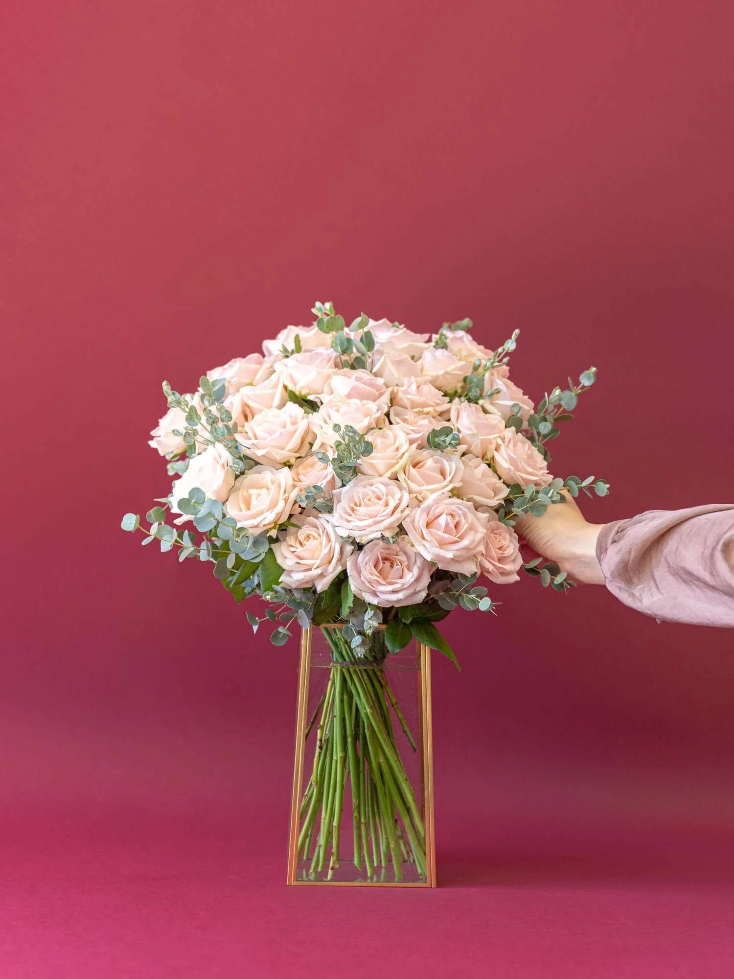 【誕生日ギフト】バラの花束 30本 - ピンク - - Image 6