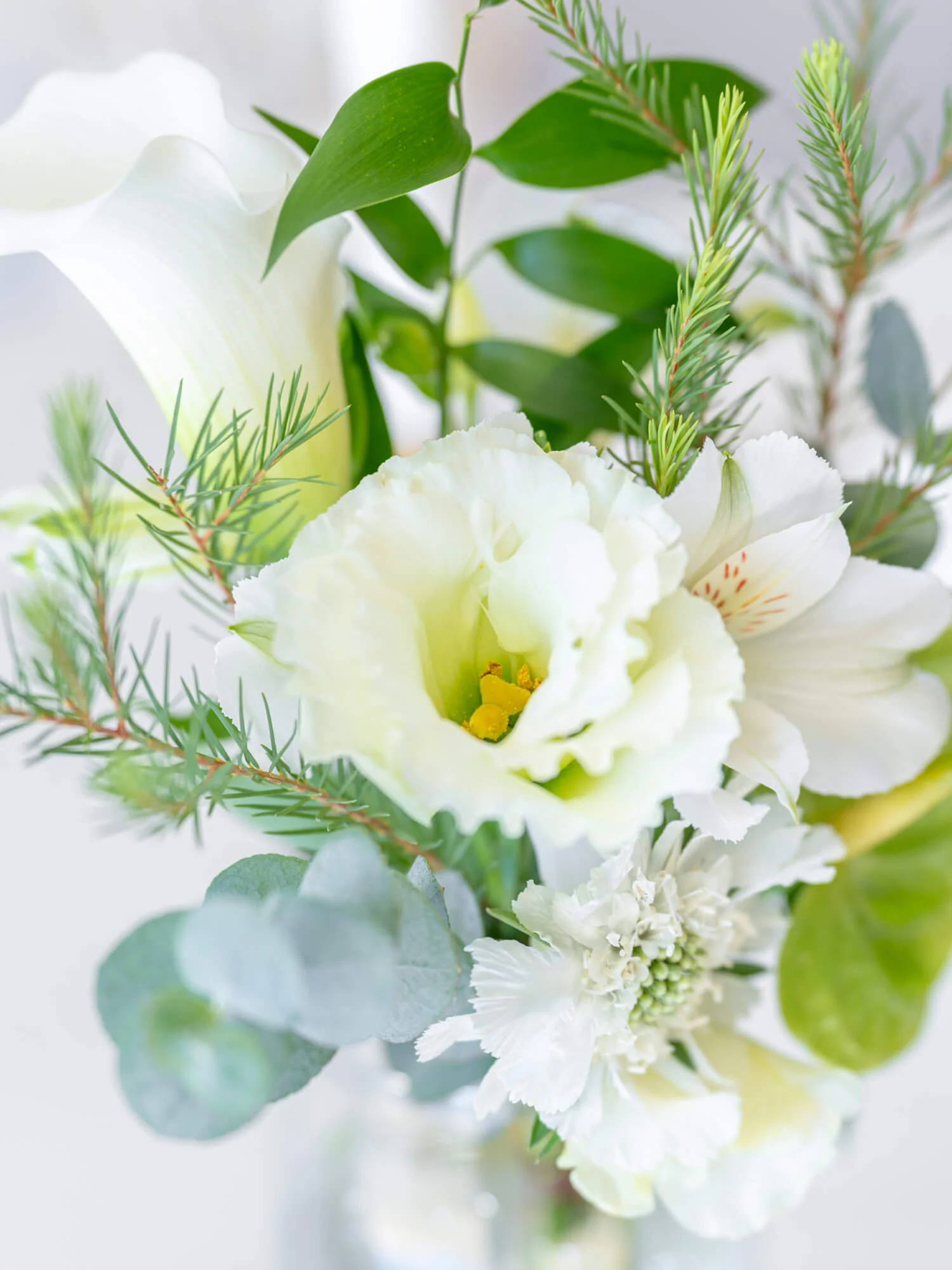フローリストにおまかせ 季節の花束 S - グリーン&ホワイト - - Image 14