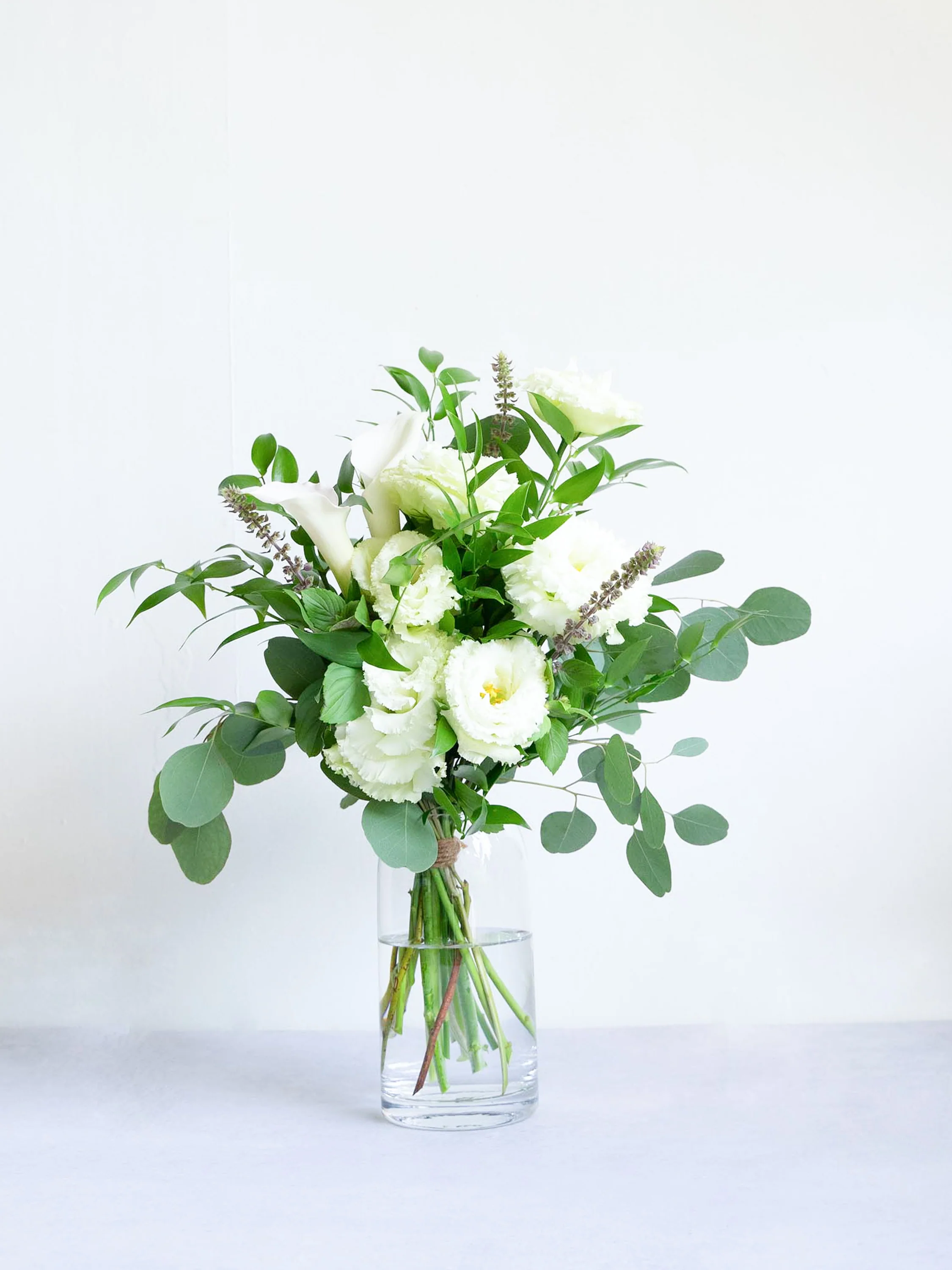 フローリストにおまかせ 季節の花束 M - グリーン&ホワイト - - Image 20