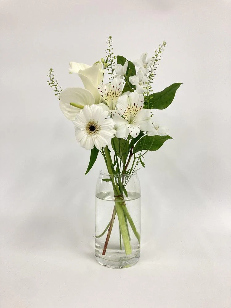 フローリストにおまかせ 季節の花束 S - グリーン&ホワイト - - Image 27
