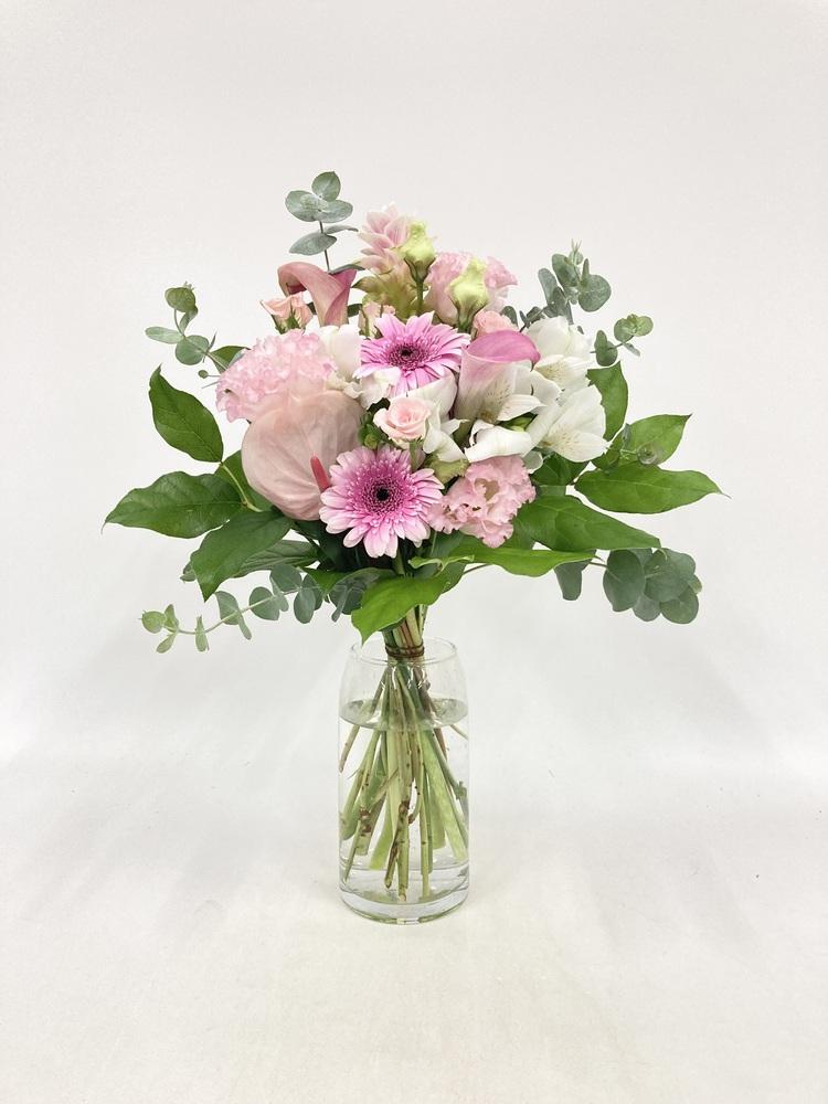 フローリストにおまかせ 季節の花束 M - ピンク - - Image 29
