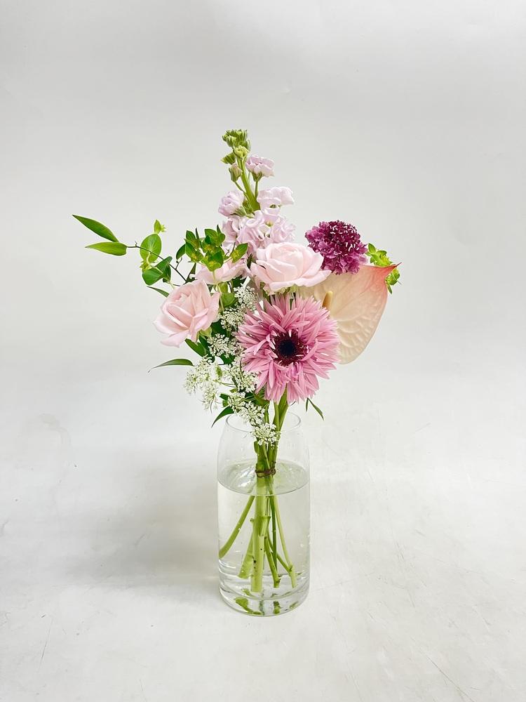 フローリストにおまかせ 季節の花束 S - ピンク - - Image 29