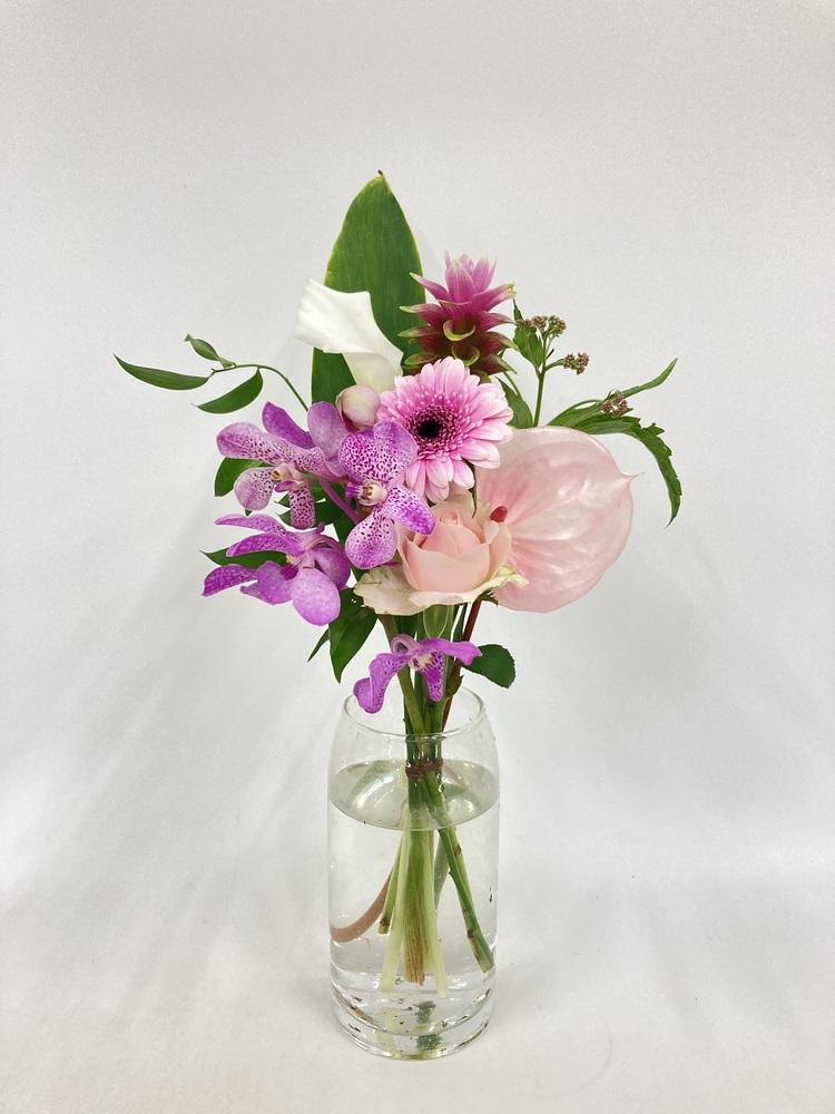 フローリストにおまかせ 季節の花束 S - ピンク - - Image 30