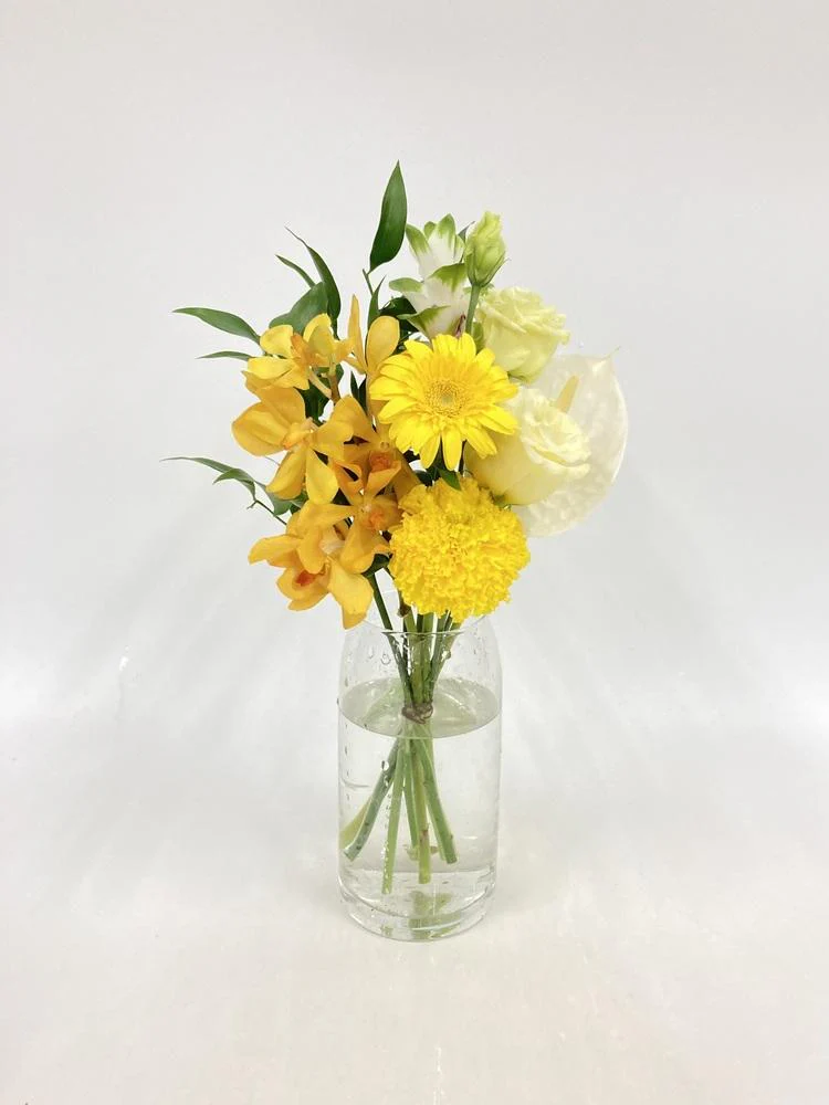 フローリストにおまかせ 季節の花束 S - イエロー - - Image 23