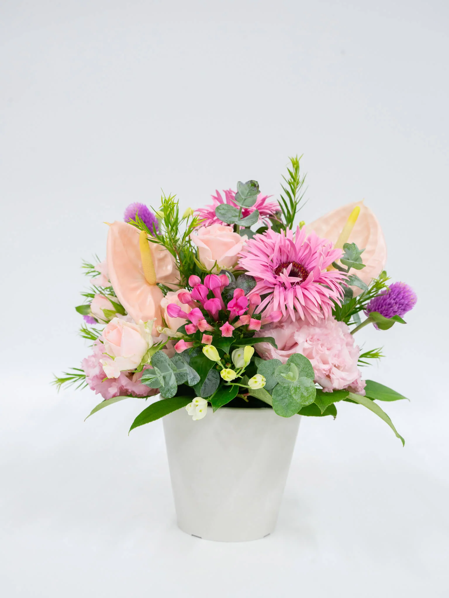 季節のおまかせ生花アレンジ S - ピンク - - Image 11
