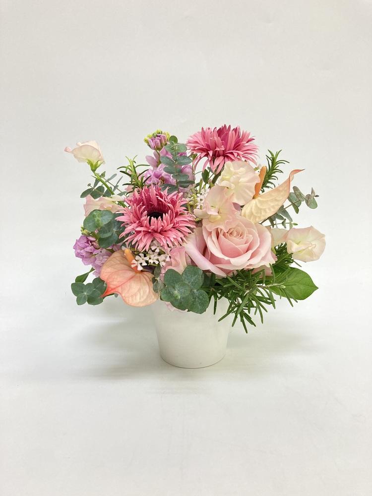 季節のおまかせ生花アレンジ S - ピンク - - Image 16