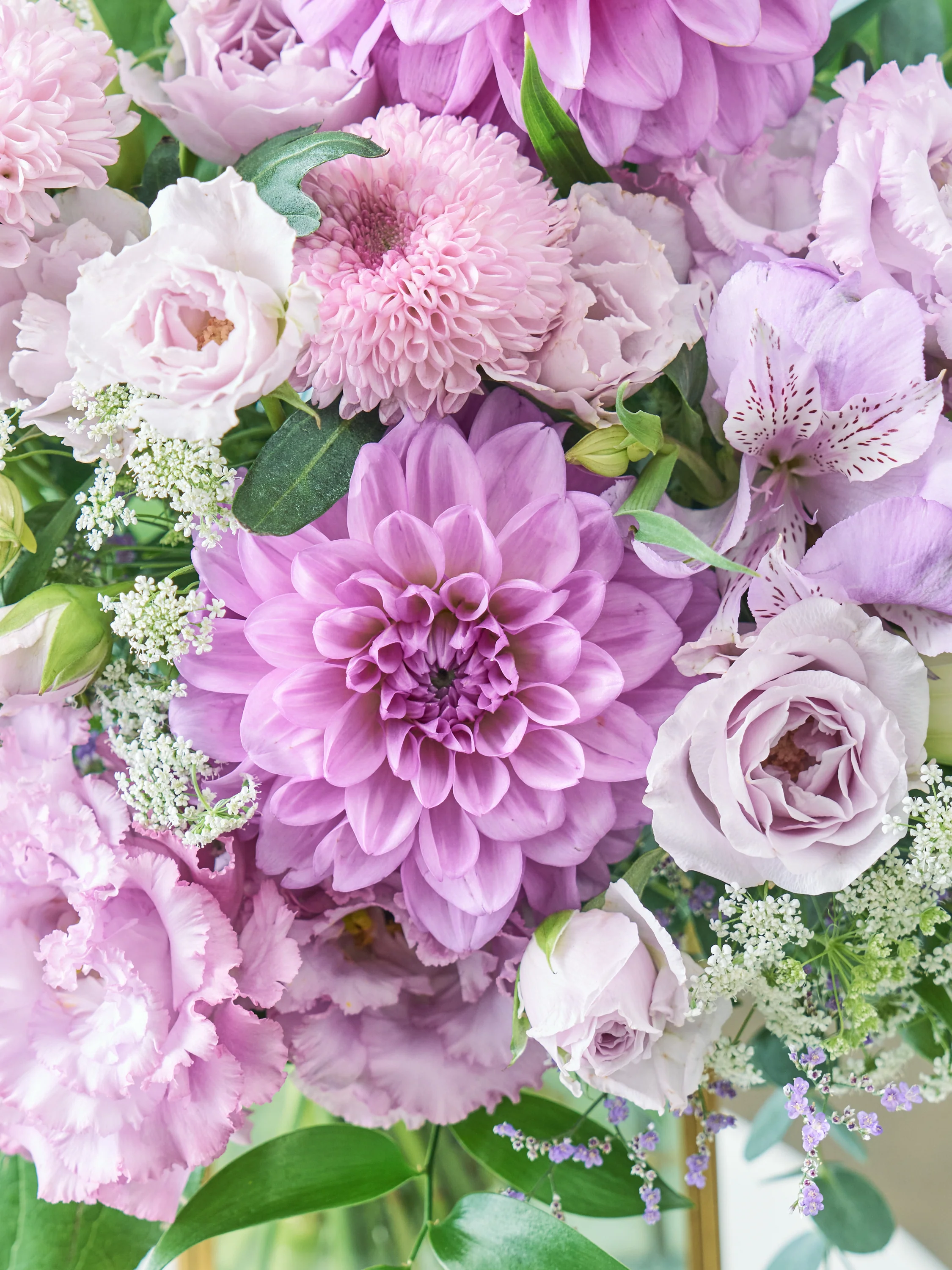 【お供え用】季節の花束 L - パープル - - Image 4
