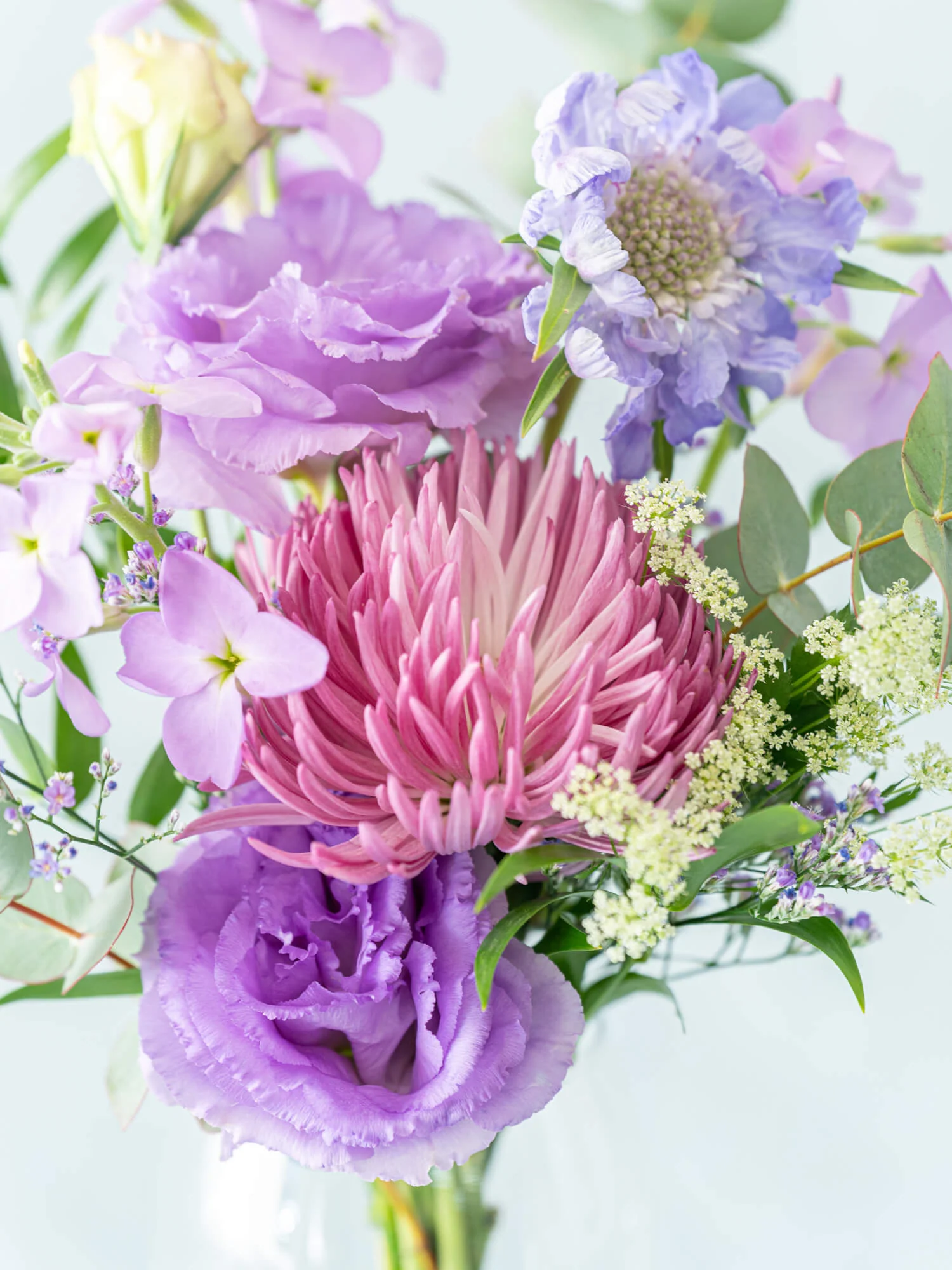 【お供え用】季節の花束 S - パープル - - Image 8